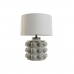 Lámpara de mesa Home ESPRIT Blanco Beige Porcelana 40 x 40 x 53 cm