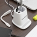 5-i-1 trådløs lader med organiseringsstativ og USB LED-lampe DesKing InnovaGoods