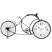 Galda pulkstenis Bicikl Crna Metal 95 x 50 x 12 cm