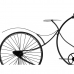 Настольные часы Велосипед Чёрный Металл 95 x 50 x 12 cm