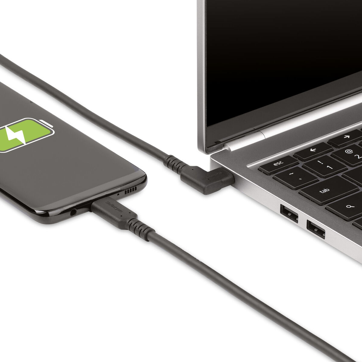 USB-kaabel Startech RUSB315CC2MBR Must 2 m