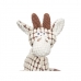 Suņu rotaļlieta Žirafe Balts Brūns 13 x 20 x 17 cm