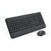 Tastatur mit Drahtloser Maus Logitech MK650 QWERTY