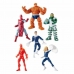 Action Figurer Hasbro Marvel Legends Fantastic Four Vintage 6 Dele