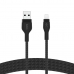 Kabel USB till Lightning Belkin CAA010BT1MBK Svart 1 m