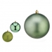 Χριστουγεννιάτικες μπάλες Πράσινο Πλαστική ύλη Ø 10 cm x6