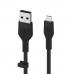 USB–Lightning Kábel Belkin CAA008BT3MBK Fekete 3 m