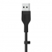 Kabel iz USB v Lightning Belkin CAA008BT3MBK Črna 3 m