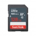 Micro-SD Minneskort med Adapter SanDisk SDSDUNR 128 GB