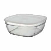 Hermetic Lunch Box Pyrex Pure Glass Transparent Glass (800 ml) (6