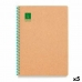 Notebook ESCOLOFI A5 Recycled 50 Sheets Green (5 Units)