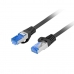 Síťový kabel UTP kategorie 6 Lanberg PCF6A-10CC-0200-BK