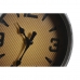 Nástěnné hodiny Home ESPRIT Černý Stříbřitý Kov 60 x 30 x 78 cm