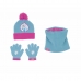 Hat, Gloves and Neck Warmer Frozen Memories Blå