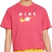 Gyermek Rövid ujjú póló ENERGY BOXY FRILLY Nike DO1351 666  Rózsaszín