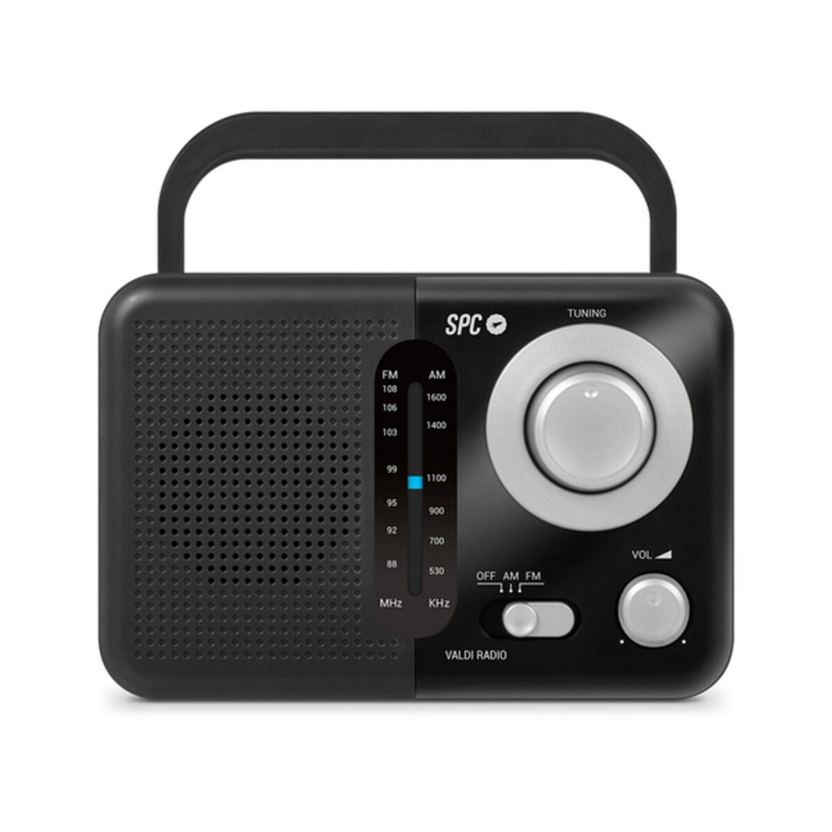 Radio SPC SPC Valdi Sort
