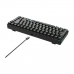 Tastatur Hiditec GKE010006 Schwarz Qwerty Spanisch