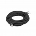 UTP категория 6 твърд мрежови кабел Lanberg PCU6-10CC-0500-BK Черен 5 m