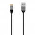 Cablu USB A la USB C Aisens A107-0630 50 cm Gri