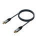 Kábel USB C Aisens A107-0670 0,6 m Sivá