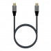 Kábel USB C Aisens A107-0670 0,6 m Sivá