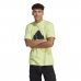 Camisola de Manga Curta Homem Adidas  BOST T IN1627 Verde