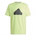 Heren-T-Shirt met Korte Mouwen Adidas  BOST T IN1627 Groen