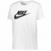 Γυναικεία Μπλούζα με Κοντό Μανίκι TEE ESSENTL Nike ICN DX7906 100 Λευκό