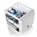 Mini ITX Midtower Korpuss THERMALTAKE Core V1 Snow Edition Balts