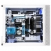 Case computer desktop Mini ITX THERMALTAKE Core V1 Snow Edition Bianco