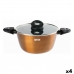 Casserole with lid Quttin Foodie Copper 28,8 x 12,5 x 44 cm (4 Units)