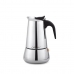 Italiensk Kaffekande Feel Maestro MR-1660-4 Sort Sølvfarvet Rustfrit stål 18/10 200 ml 4 Skodelice
