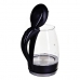 Bouilloire Esperanza Noir verre Plastique 2200 W 1,7 L