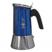 Italiensk Kaffekande Bialetti New Venus 6 Kopper Blå Rustfrit stål 300 ml
