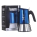 Italian Coffee Pot Bialetti New Venus 6 Cups Blue Stainless steel 300 ml