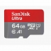 Карта памяти микро SD SanDisk SDSQUAB-064G-GN6MA 64 Гб