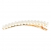 Hair Clips Eurostil DORADOS CURVOS Golden Beads Curved (2 uds)