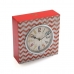Настольные часы Versa Красный Деревянный Vintage 10 x 23 x 23 cm