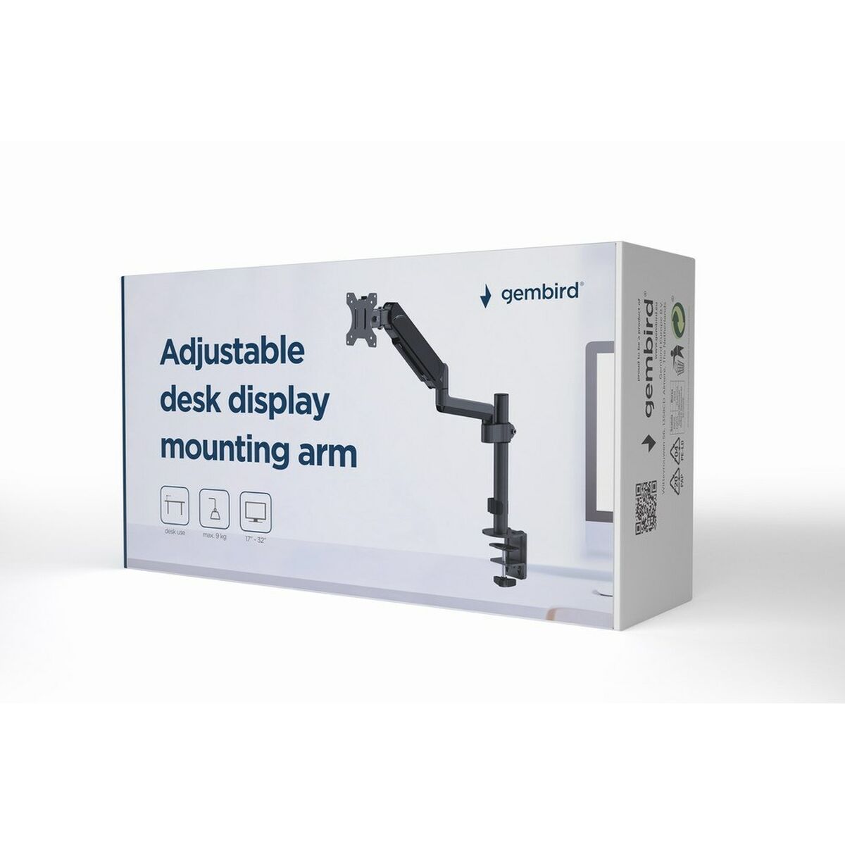 Screen Table Support GEMBIRD MA-DA1P-01 17" 32"