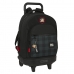 Школьный рюкзак с колесиками Paul Frank Campers Чёрный 33 X 45 X 22 cm