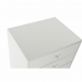Cassettiera DKD Home Decor Naturale MDF Bianco (40 x 30 x 90 cm)