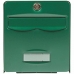 Boîte aux lettres Burg-Wachter   Vert acier galvanisé 36,5 x 28 x 31 cm