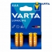 Batterier Varta AAA AAA