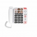 Fiksna Telefonija za Starejše Swiss Voice XTRA 1110 Bela