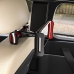 Автомобильная подставка Aisens MSC1P-105 Черный/Красный Алюминий