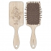 Detangling Hairbrush Minnie Mouse Brown Wood