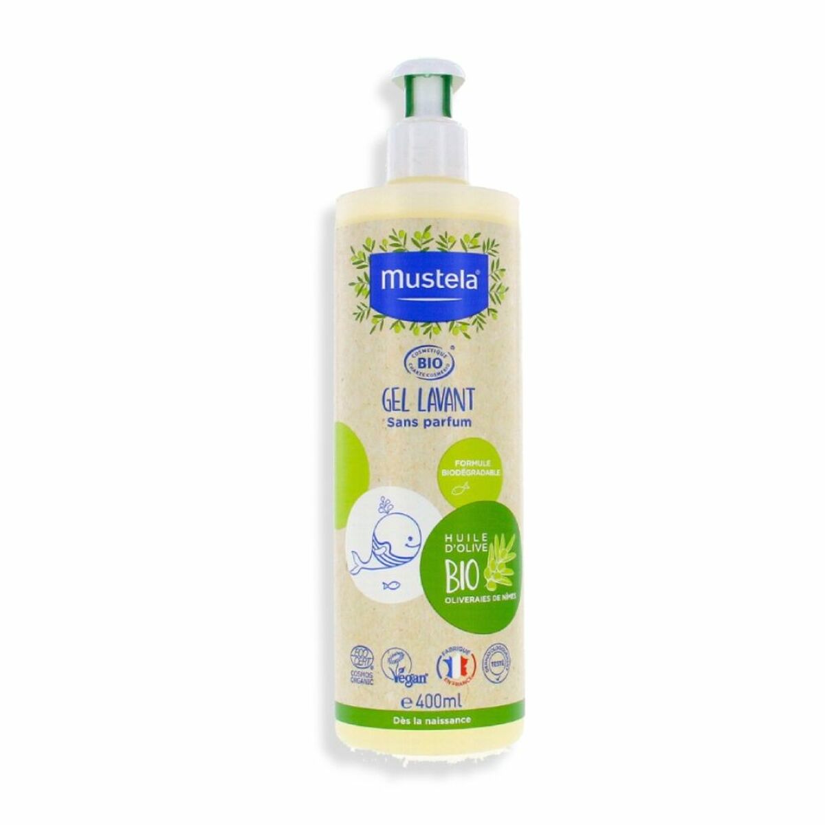 Gel e Shampoo Mustela 400 ml