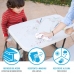 Bord for barn Lifetime Krem Sammenleggbar Piknikk 82,5 x 53,5 x 90 cm Stål Plast