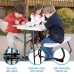 Παιδικό Tραπέζι Lifetime Κρεμ Εύκαμπτο Πικ-Νικ 82,5 x 53,5 x 90 cm Χάλυβας Πλαστική ύλη