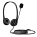 Fejhallgató Mikrofonnal HP Wired USB Headset Fekete